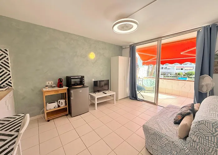 Flat Con Piscina In Costa Del Silencio - 5 Minuti Dal Mare